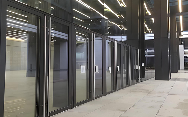 南郑玻璃地弹门