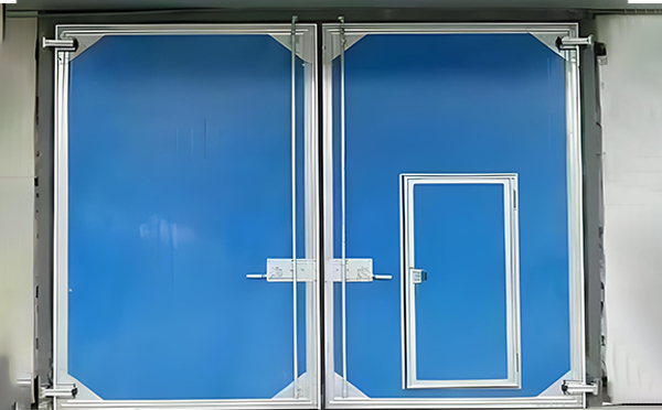 南郑工业平开门