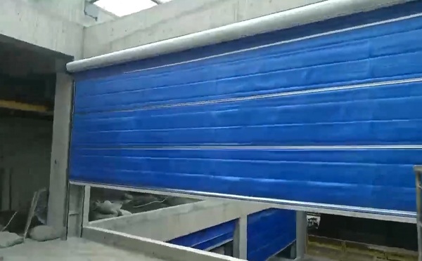 大型物流园区完成南郑防火门整体安装工程